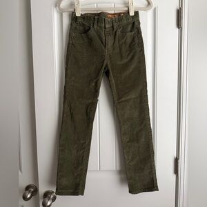 Crewcuts Men's Forest Green Corduroy Pants